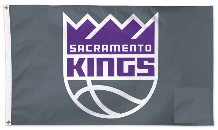 Sacramento Kings Flag 3x5 Gray