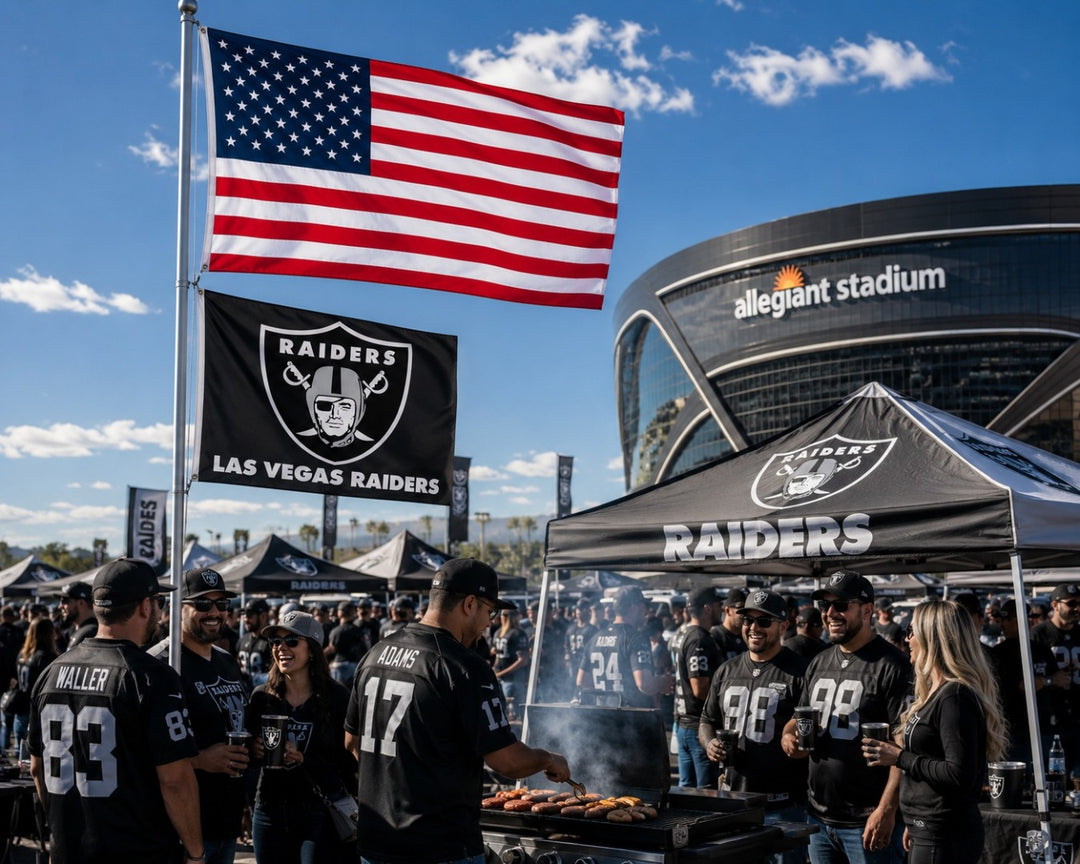 Las Vegas Raiders Black 3x5 Flag