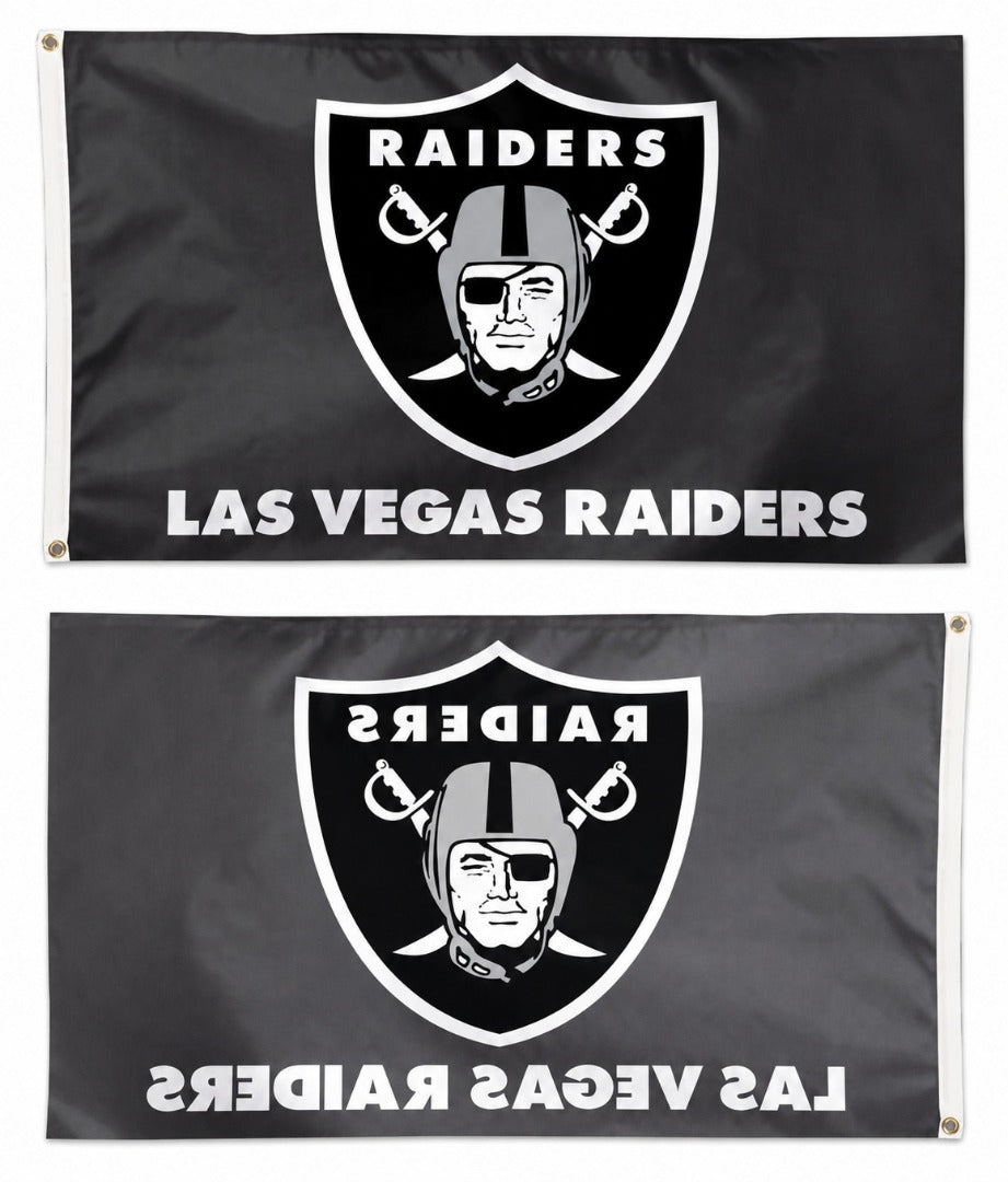 Las Vegas Raiders Black 3x5 Flag