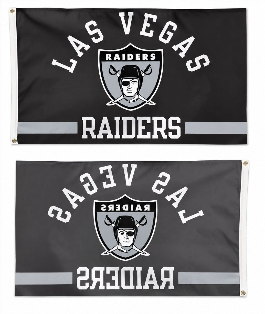 Las Vegas Raiders Classic Logo 3x5 Flag