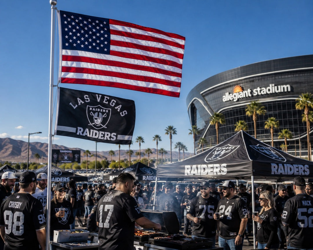 Las Vegas Raiders Classic Logo 3x5 Flag