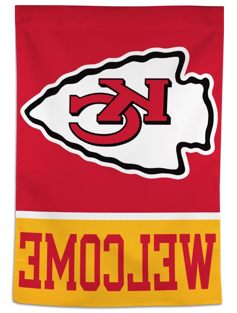 Kansas City Chiefs Welcome Banner Vertical Flag