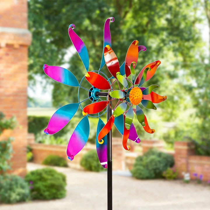 Multi Wave Wind Spinner 75 Inches Tall