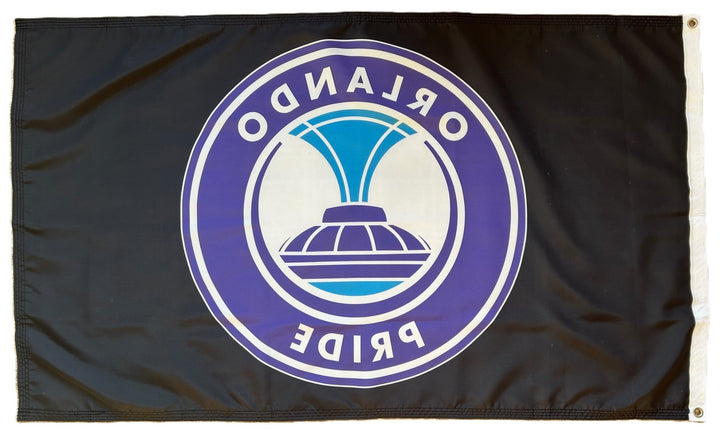 Orlando Pride Flag Black 3x5