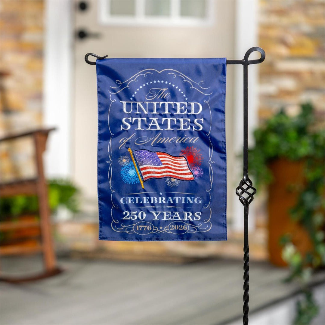 250th Anniversary Celebration 2 Sided Garden Flag heartlandflags