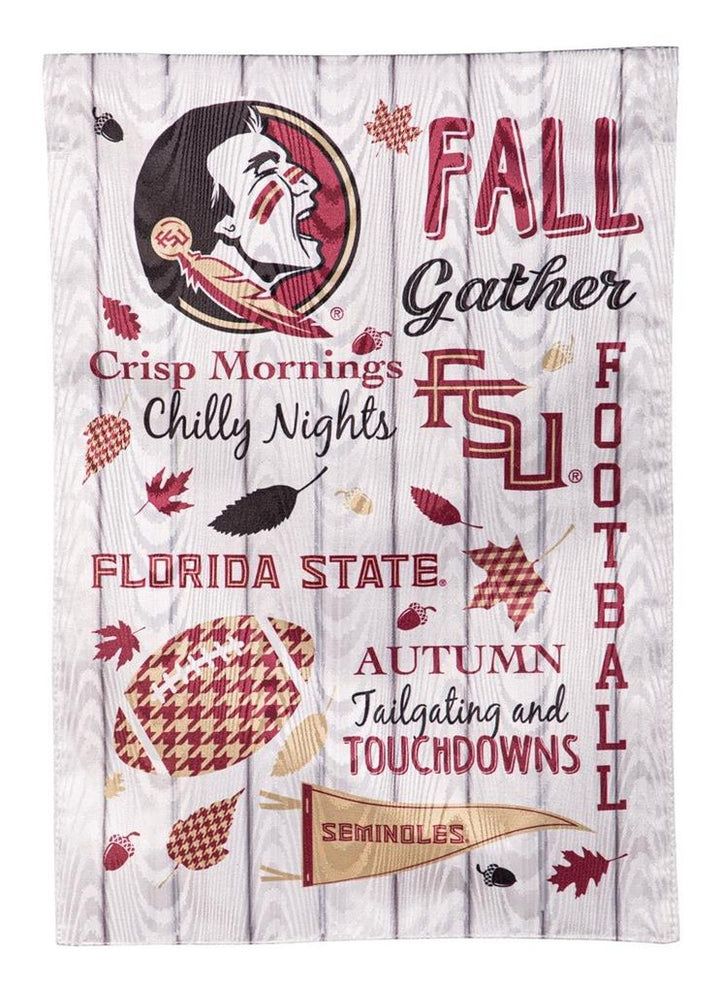 Florida State 2 Sided Fall Garden Flag