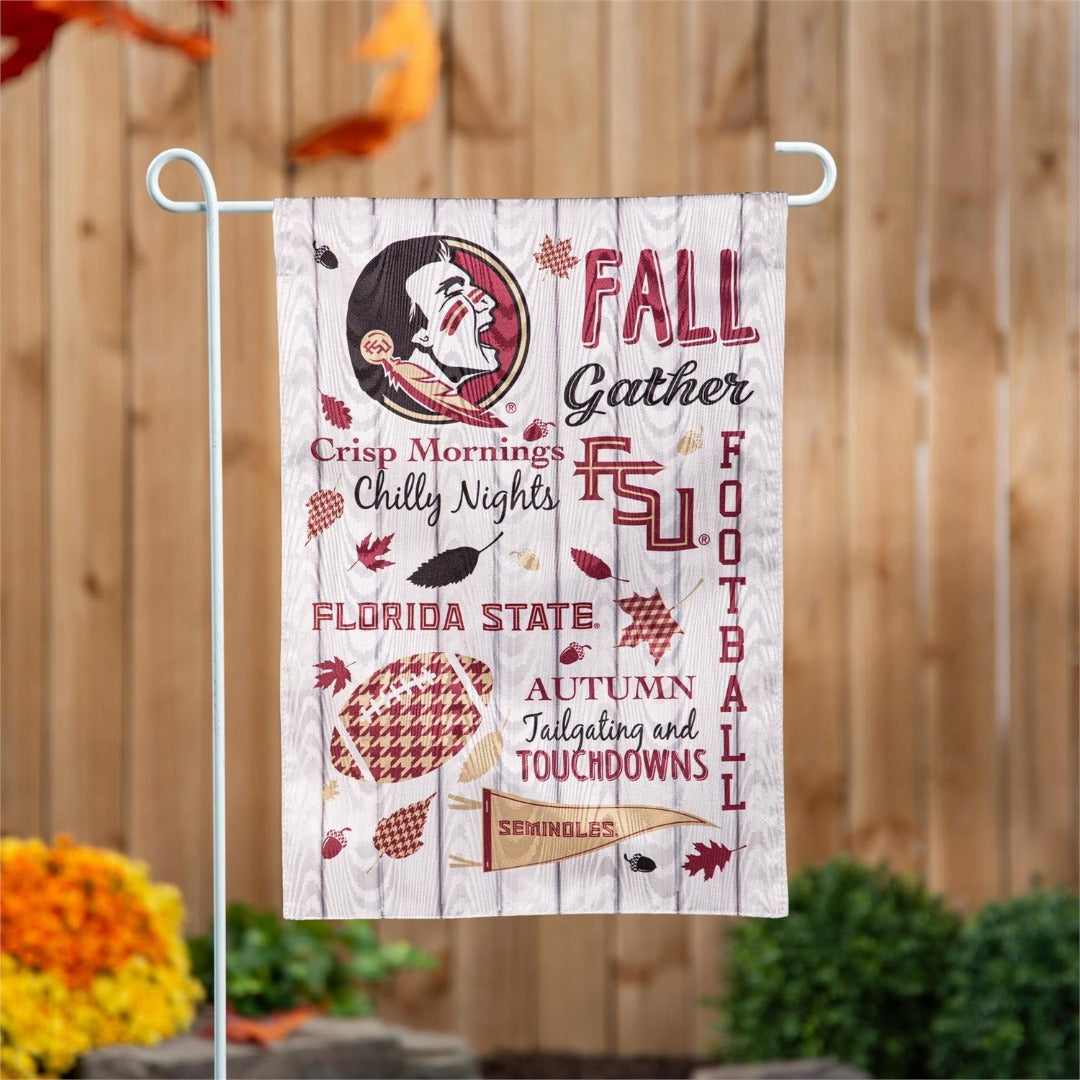 Florida State 2 Sided Fall Garden Flag
