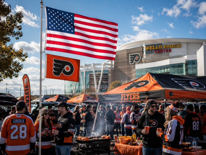 Philadelphia Flyers 2 Sided 2x3 Flag