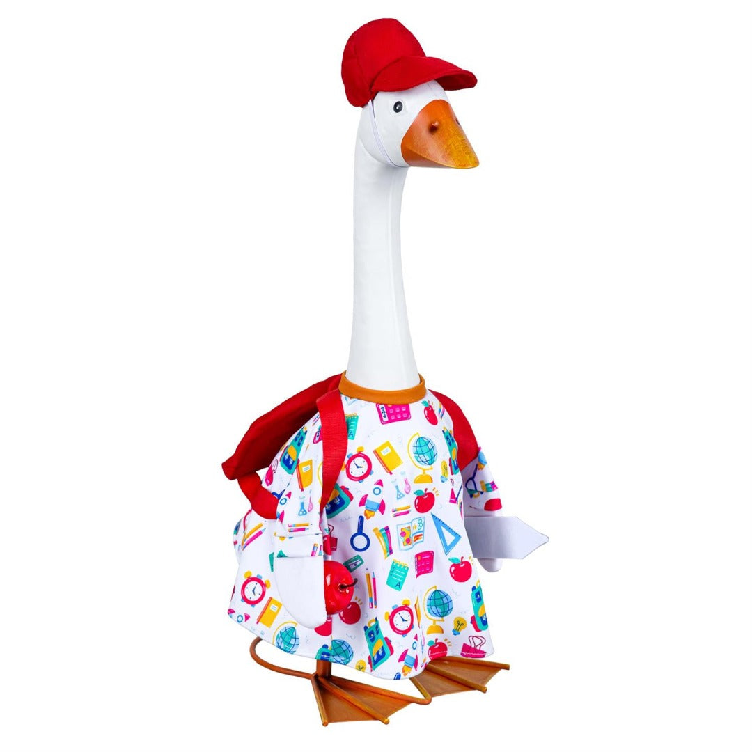 Back To School Porch Goose Outfit