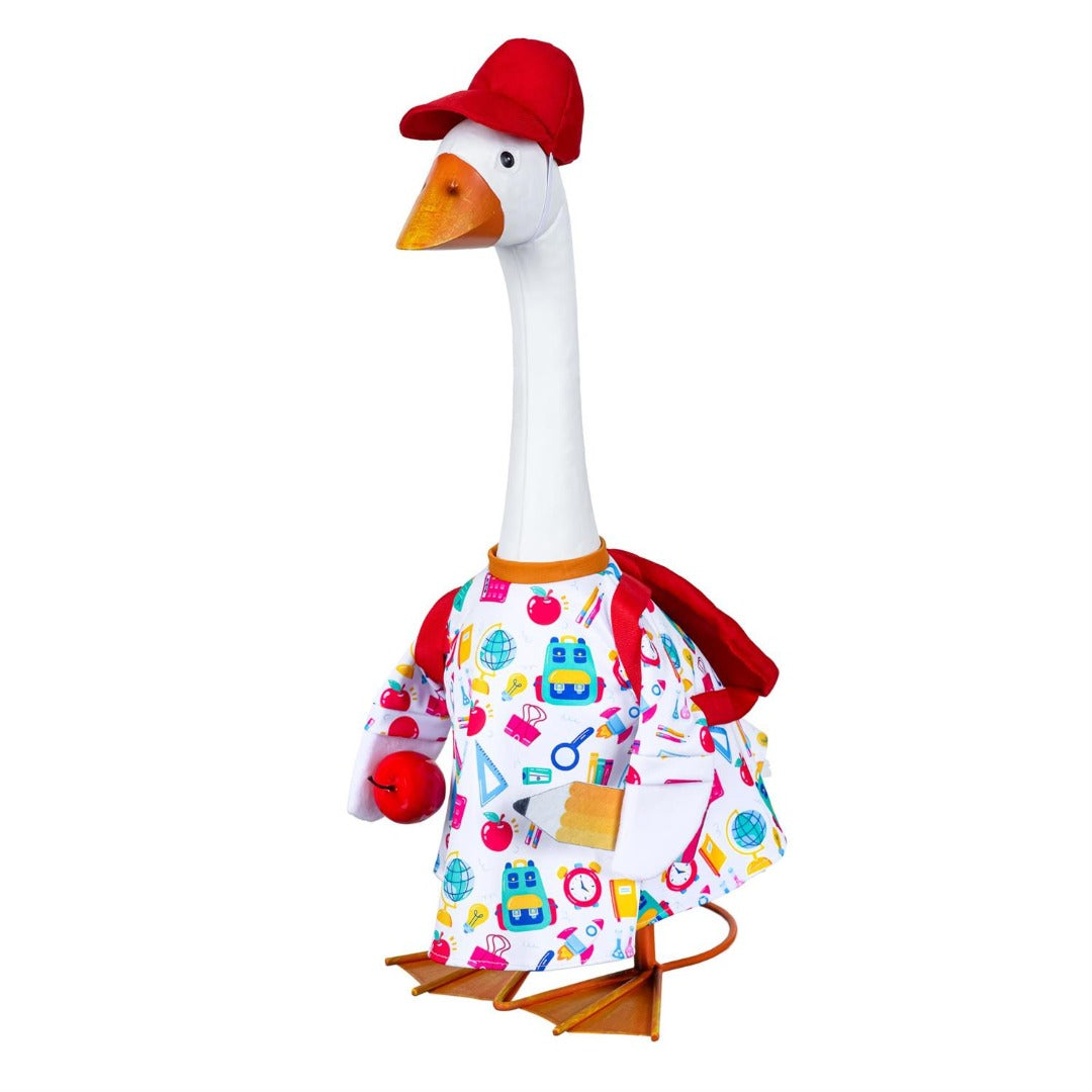 Back To School Porch Goose Outfit