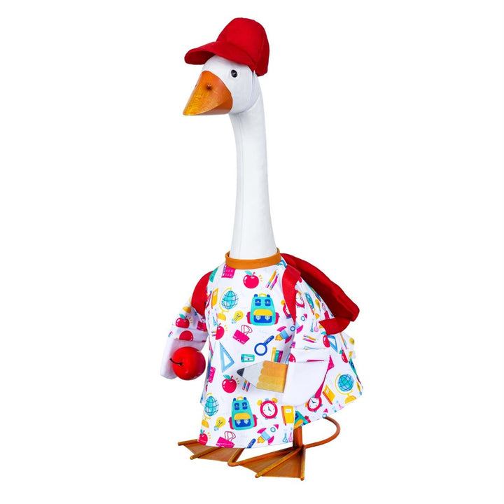 Back To School Porch Goose Outfit