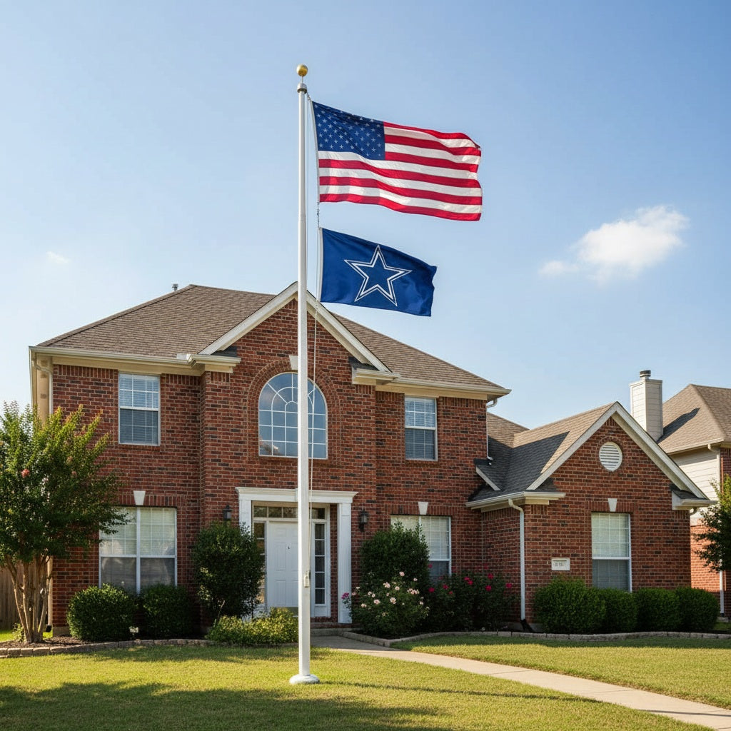 Dallas Cowboys 2 Sided 2x3 Flag