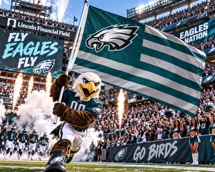 Philadelphia Eagles Americana 3x5 Flag