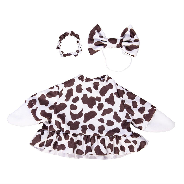 Cow Print Gown Porch Goose Outfit