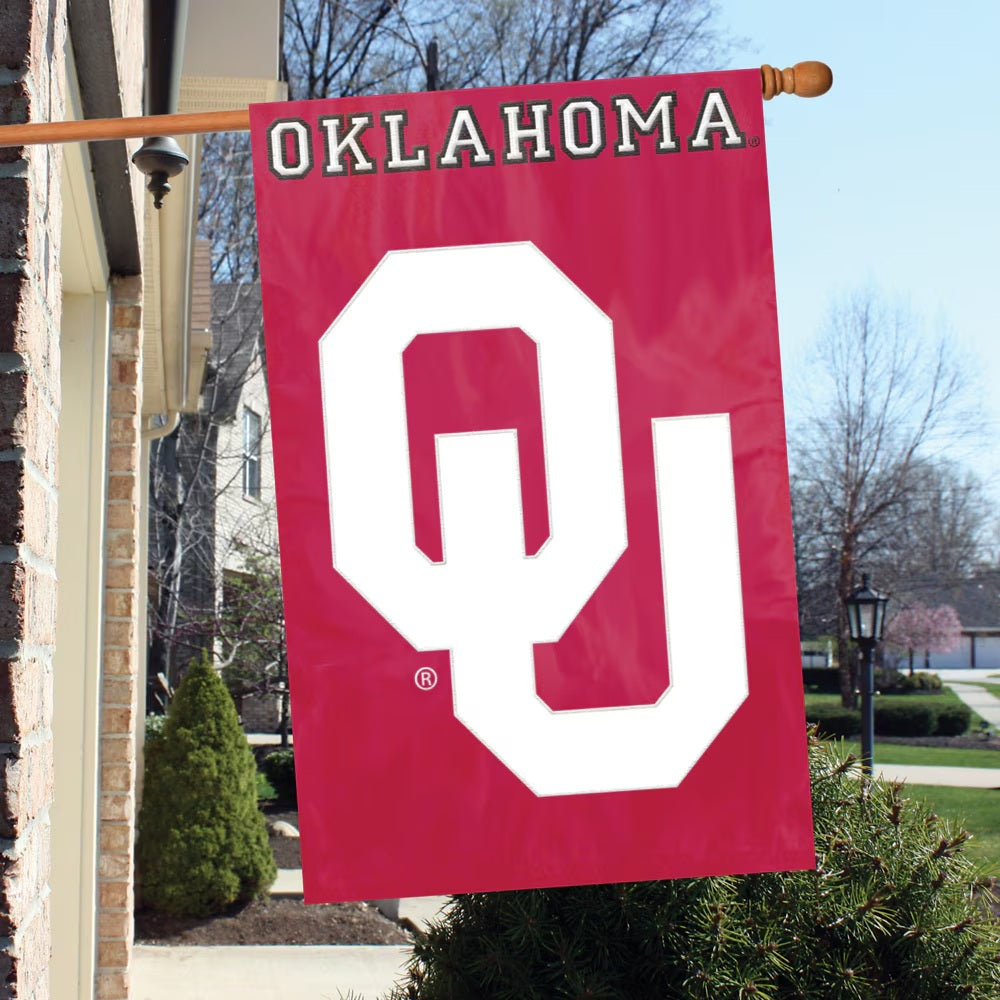 Oklahoma Sooners 2 Sided Banner Applique