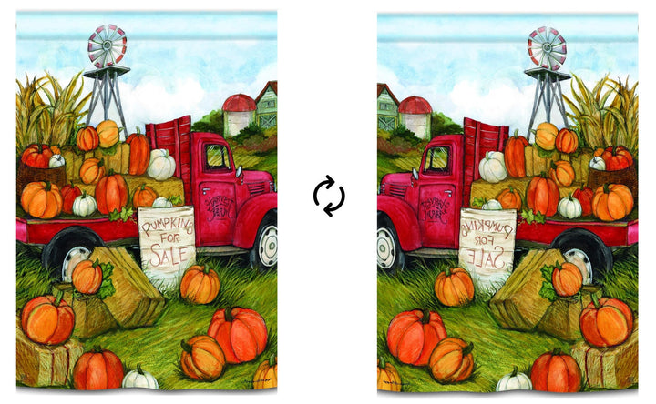 Pumpkins For Sale Fall Banner