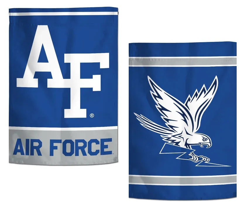 Air Force Academy Garden Flag 2 Sided Double Logo heartlandflags