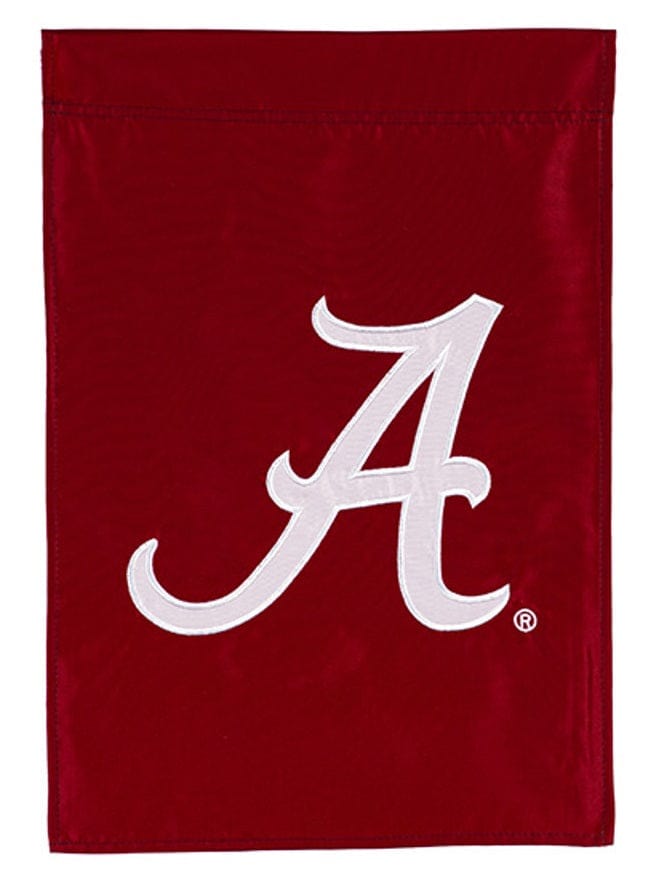 Alabama Crimson Tide Banner 2 Sided Applique Flag heartlandflags