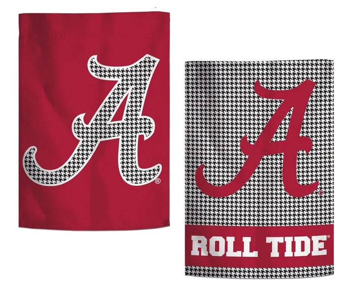 Alabama Crimson Tide Houndstooth 2 Sided Garden Flag heartlandflags