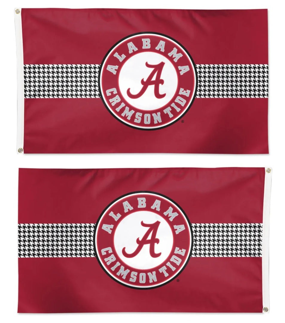 Alabama Embroidered Flag 2 Sided heartlandflags