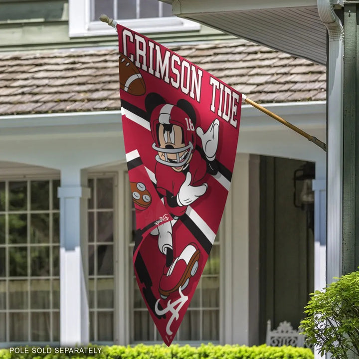 Alabama Mickey Mouse Banner Football heartlandflags