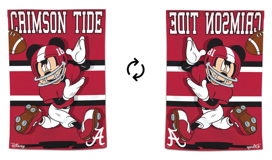Alabama Mickey Mouse Banner Football heartlandflags