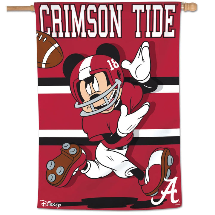 Alabama Mickey Mouse Banner Football heartlandflags