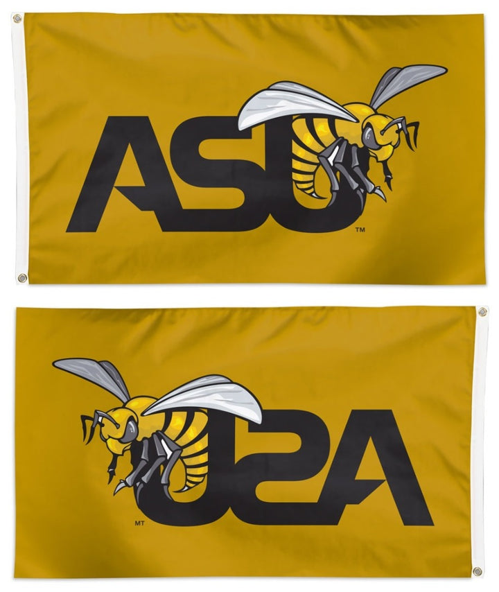 Alabama State Hornets Flag 3x5 Logo heartlandflags