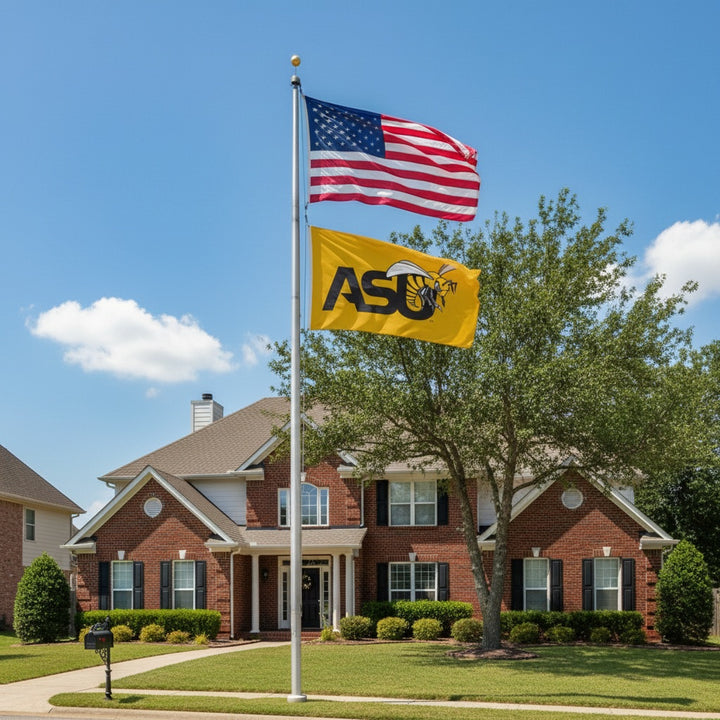 Alabama State Hornets Flag 3x5 Logo heartlandflags