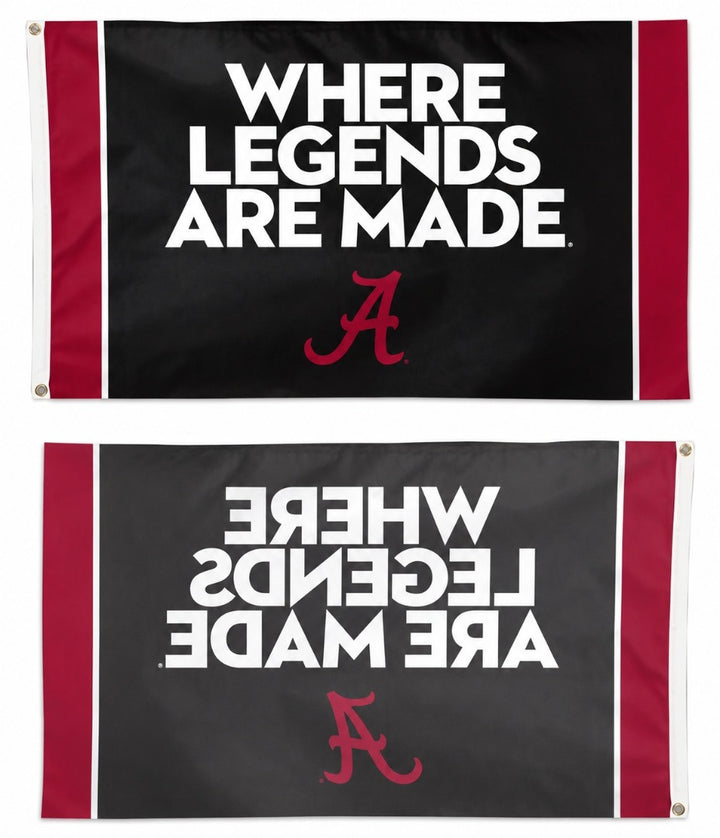 Alabama Where Legends Are Made 3x5 Flag heartlandflags