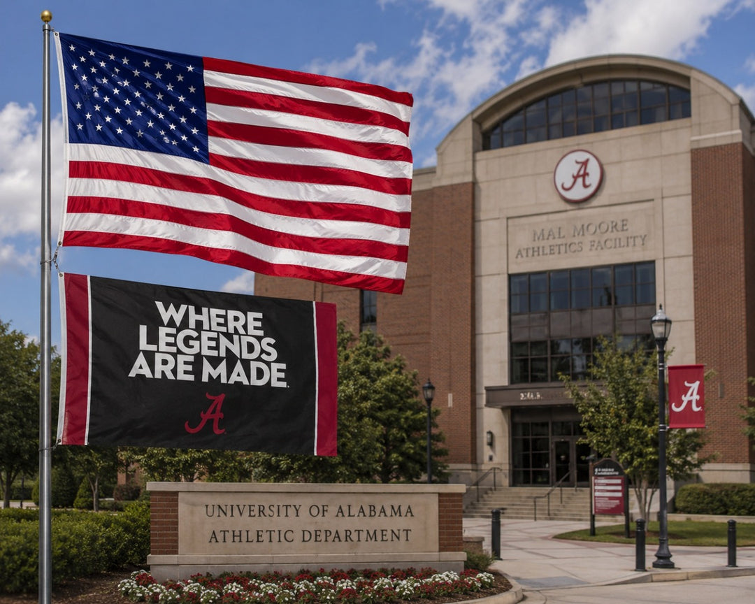 Alabama Where Legends Are Made 3x5 Flag heartlandflags