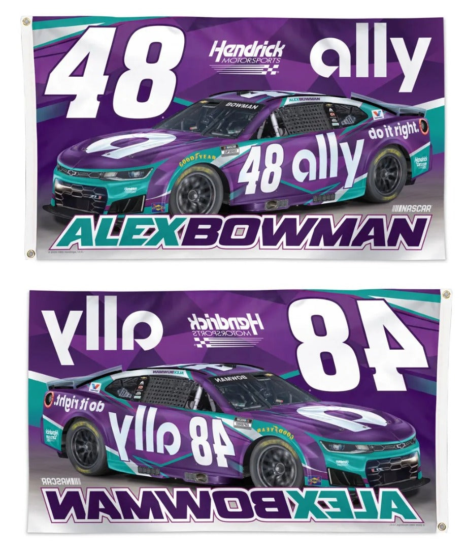 Alex Bowman 3x5 Flag 2026 heartlandflags