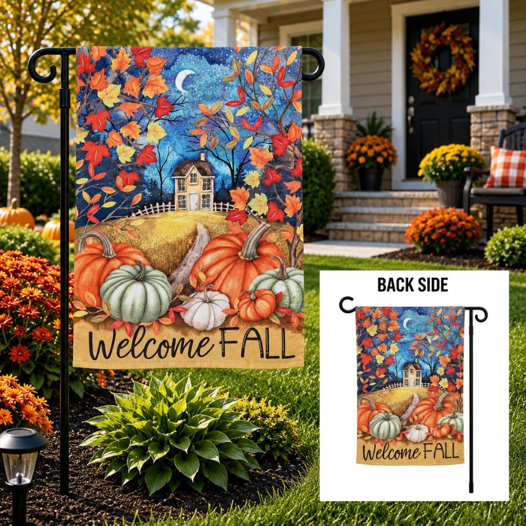 Alive In Fall 2 Sided Garden Flag heartlandflags