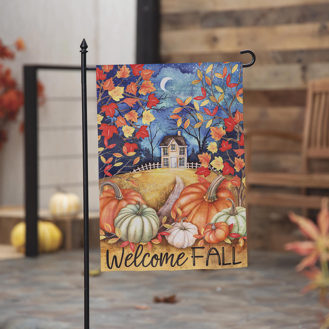 Alive In Fall 2 Sided Garden Flag heartlandflags