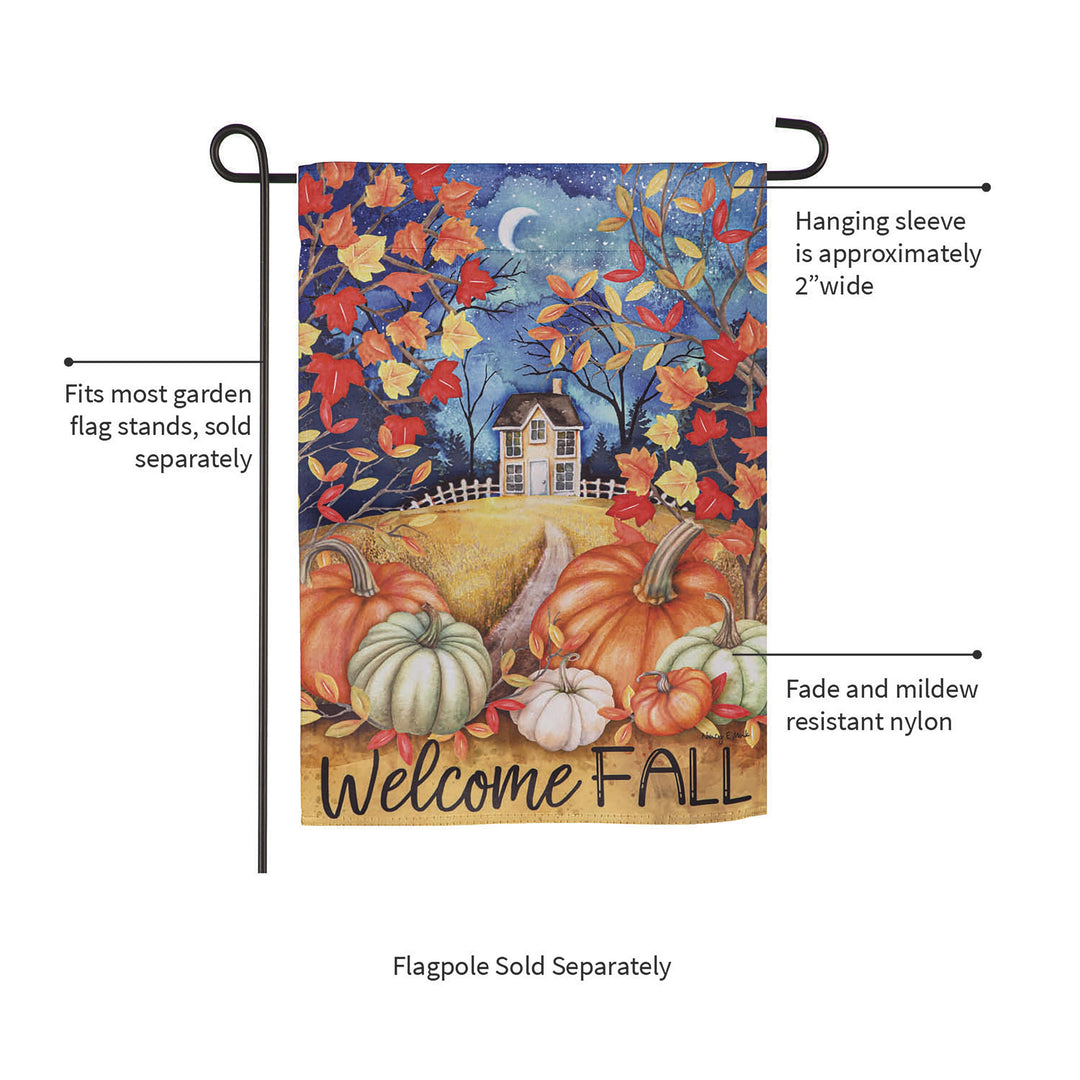 Alive In Fall 2 Sided Garden Flag heartlandflags