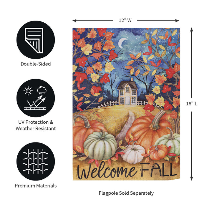 Alive In Fall 2 Sided Garden Flag heartlandflags