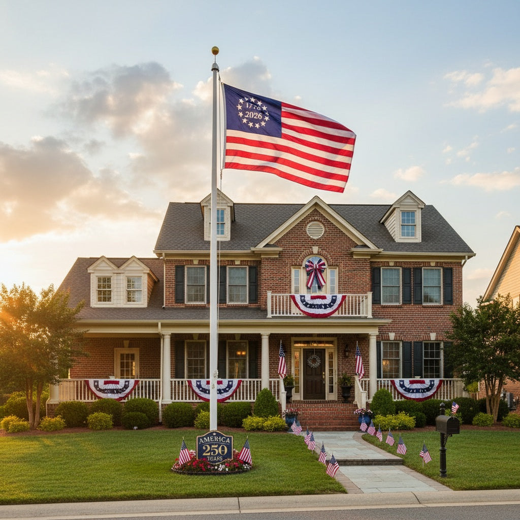 America 250 Commemorative Betsy Ross 3x5 Flag heartlandflags