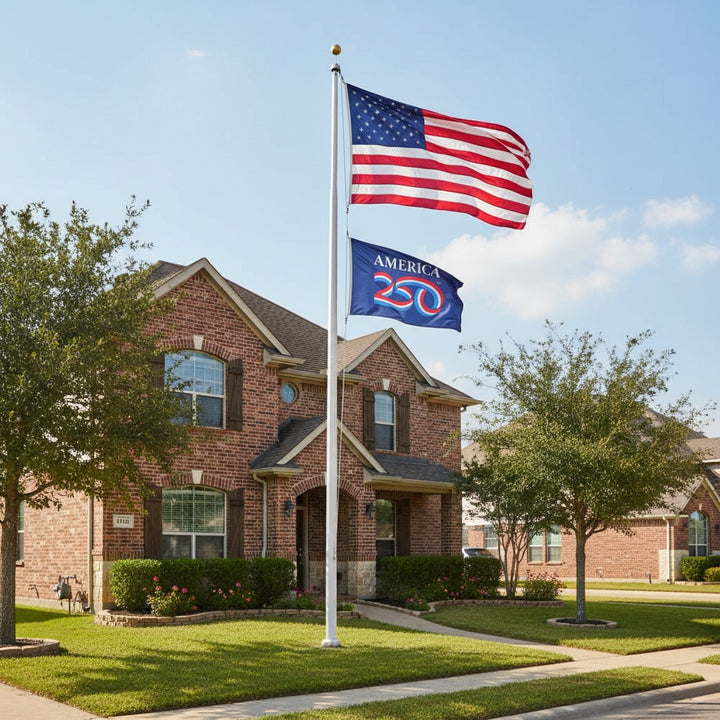 America 250th Anniversary 2 Sided 2x3 Flag heartlandflags