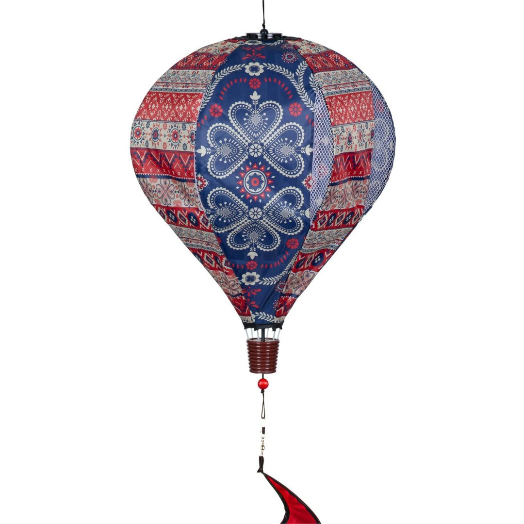Americana BOHO By JG Balloon Spinner heartlandflags