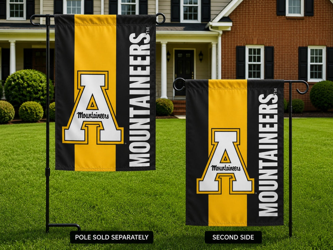 Appalachian State Garden Flag 2 Sided heartlandflags