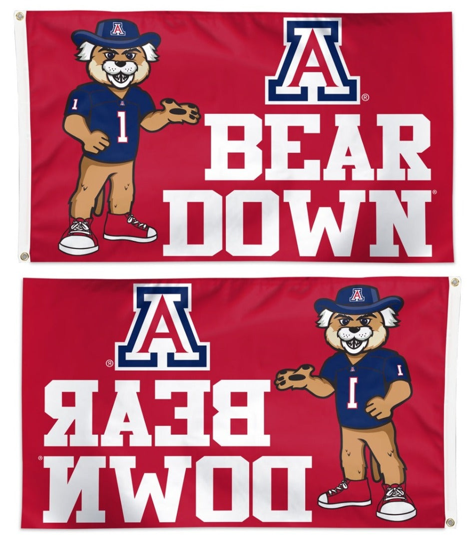 Arizona Bear Down 3x5 Flag heartlandflags