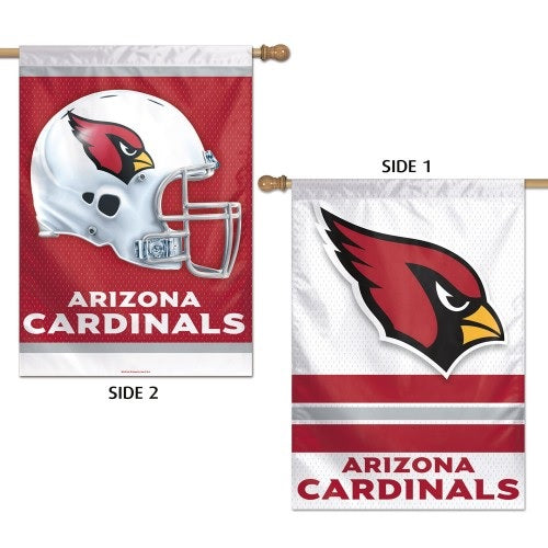 Arizona Cardinals 2 Sided Banner Double Logo heartlandflags