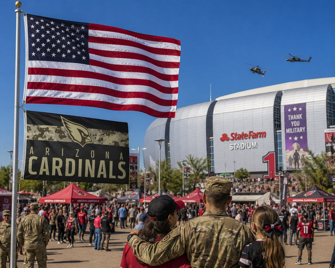 Arizona Cardinals Flag 3x5 Military Digi Camo heartlandflags