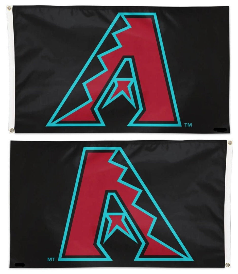 Arizona Diamondbacks Flag 3x5 New Colors Black MLB