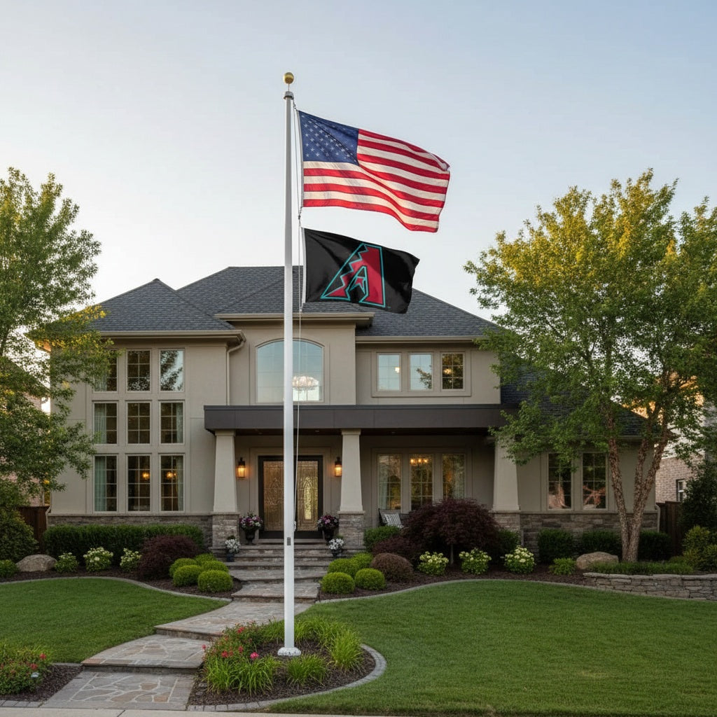 Arizona Diamondbacks 3x5 Black Flag heartlandflags
