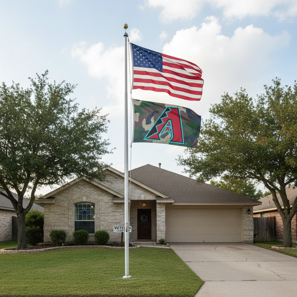 Arizona Diamondbacks Flag 3x5 Camouflage Military heartlandflags