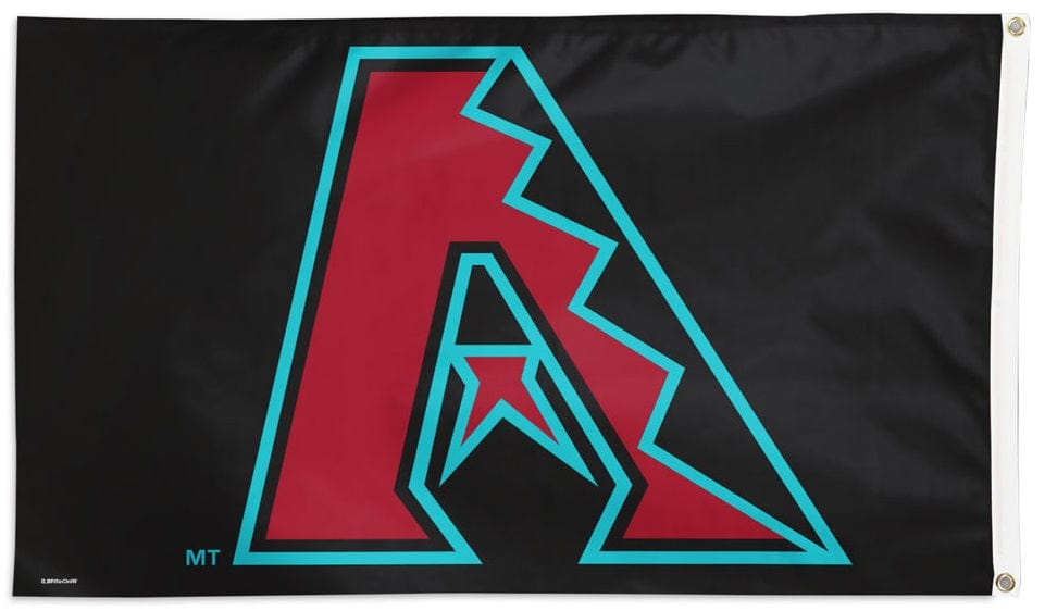 Arizona Diamondbacks Flag 3x5 New Colors Black 2024 heartlandflags