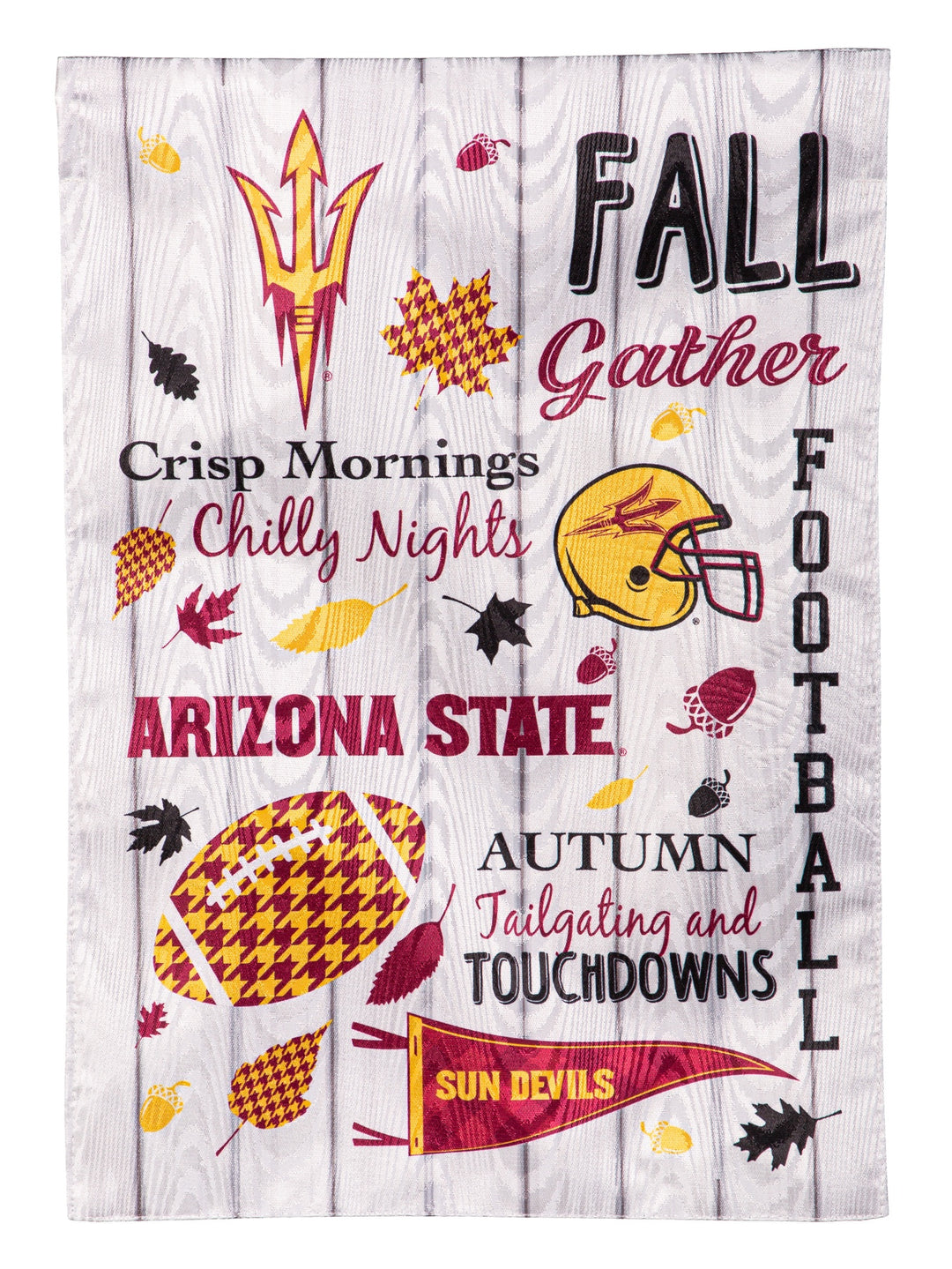 Arizona State 2 Sided Fall Garden Flag heartlandflags