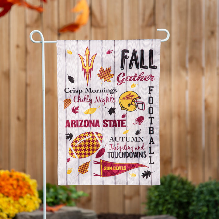 Arizona State 2 Sided Fall Garden Flag heartlandflags