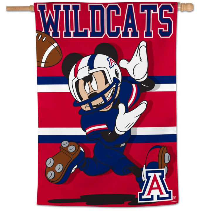 Arizona Wildcats Mickey Mouse Banner heartlandflags